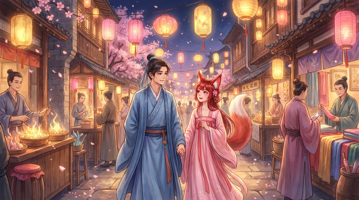 人兽狐妖小红娘视频：经典爱情片段
